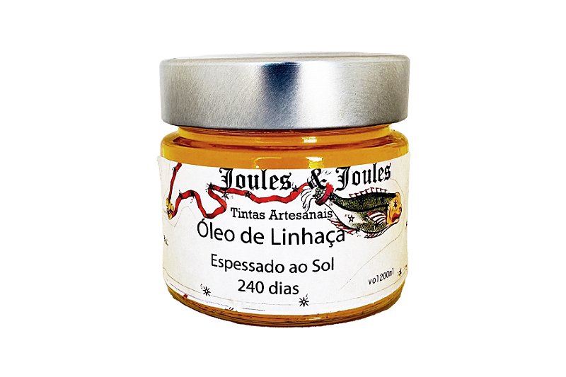 Óleo de Linhaça Espessado ao Sol (240 dias) 200ml Joules & Joules