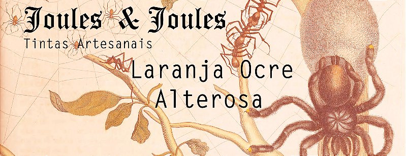 48.t. Tinta a Óleo LARANJA OCRE ALTEROSA - PY43 Joules & Joules