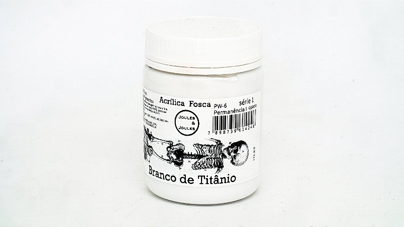 01.a. Acrílica BRANCO DE TITÂNIO - PW6 Joules & Joules