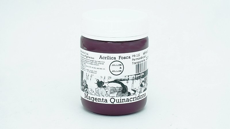 17.a. Acrílica MAGENTA QUINACRIDONA - PR122 Joules & Joules