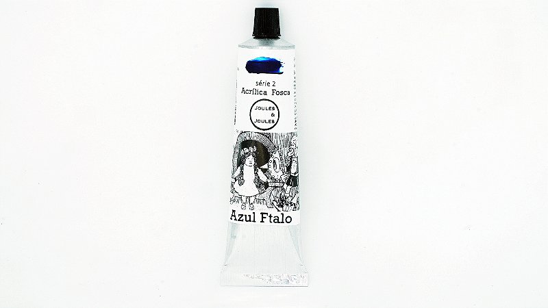 25.a. Acrílica AZUL FTALO - PB15.3 Joules & Joules