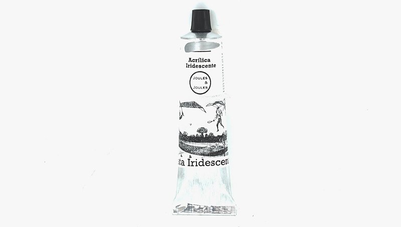 42.a. Acrílica PRATA IRIDESCENTE Joules & Joules