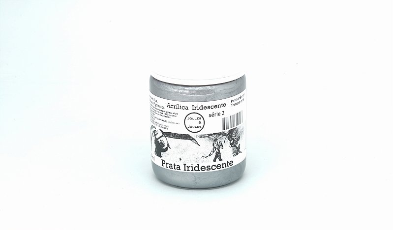 42.a. Acrílica PRATA IRIDESCENTE Joules & Joules