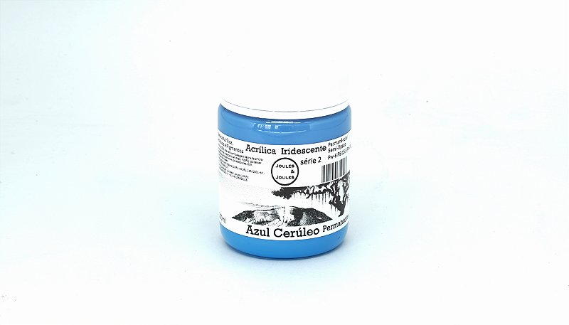 21.a. Acrílica AZUL CERULEO PERMANENTE Joules & Joules