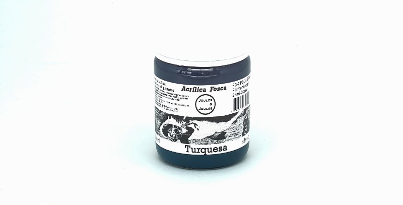 27.a. Acrílica TURQUESA Joules & Joules
