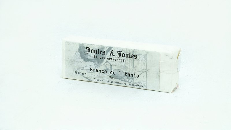01.b. Bastão a Óleo BRANCO DE TITÂNIO - PW6 Joules & Joules
