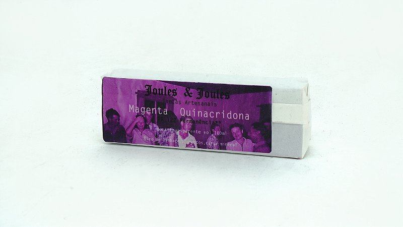 19.b. Bastão a Óleo MAGENTA QUINACRIDONA - PR122 Joules & Joules