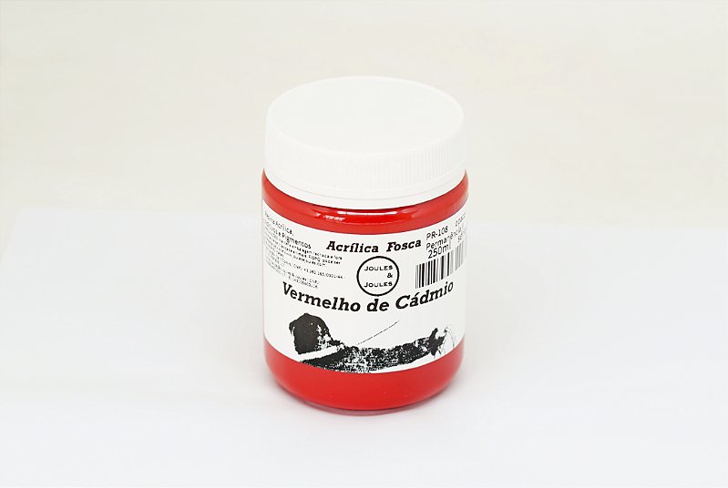 13.a. Acrílica VERMELHO DE CADMIO Joules & Joules