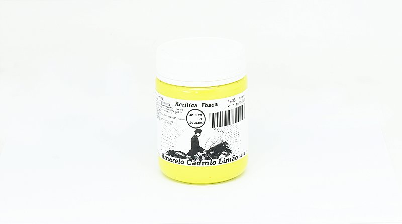 05.a. Acrílica AMARELO DE CADMIO LIMÃO - PY35 Joules & Joules