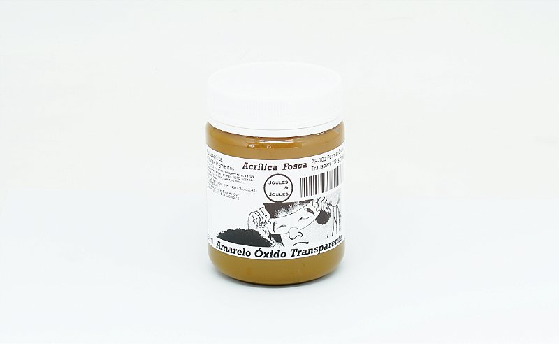 34.a. Acrílica AMARELO ÓXIDO TRANSPARENTE PY42 Joules & Joules
