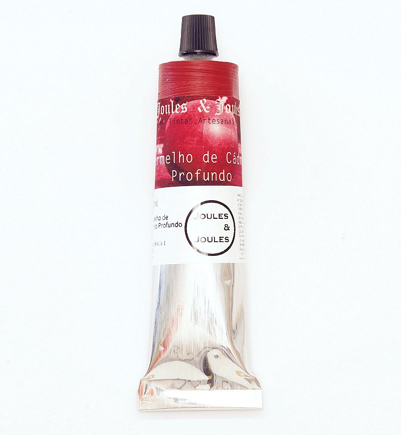 19.t. Tinta a Óleo VERMELHO DE CADMIO PROFUNDO - PR108 Joules & Joules