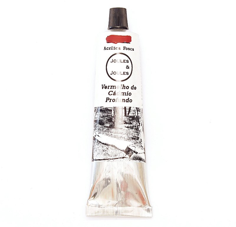 14.a. Acrílica VERMELHO DE CADMIO PROFUNDO Joules & Joules