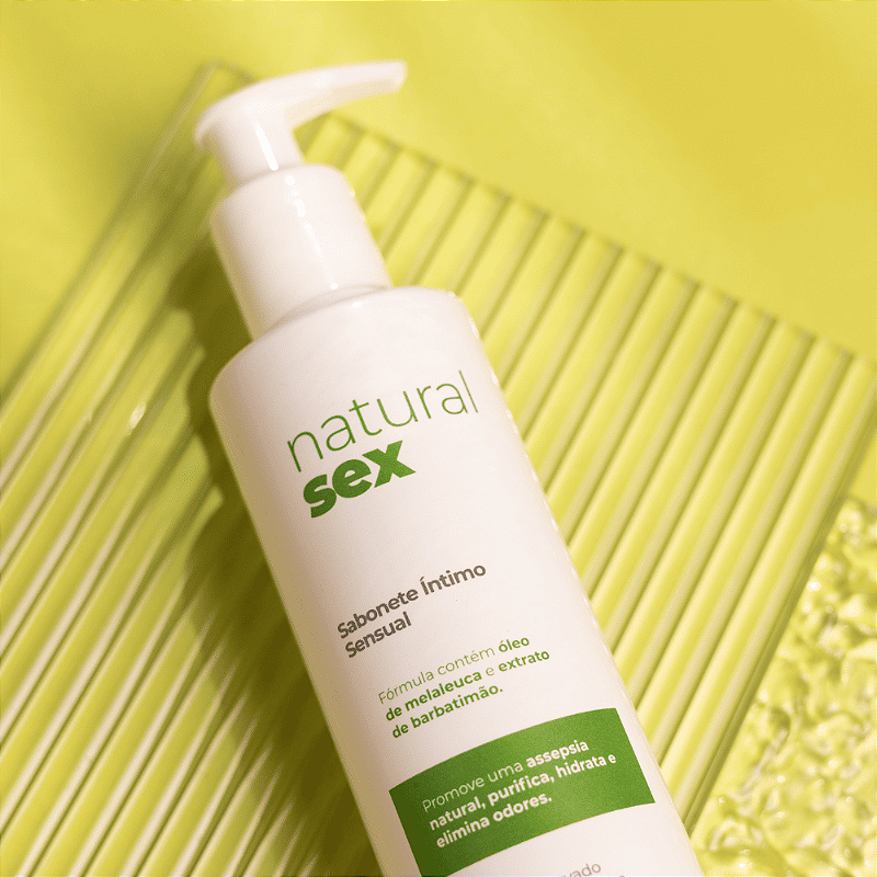 Sabonete Íntimo Líquido Natural Sex - 250ml