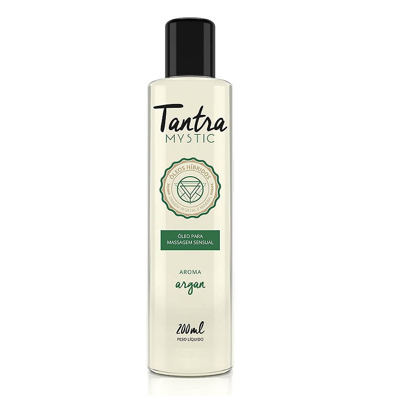 Óleo para Massagem Sensual Tantra Mystic Argan - 200ml
