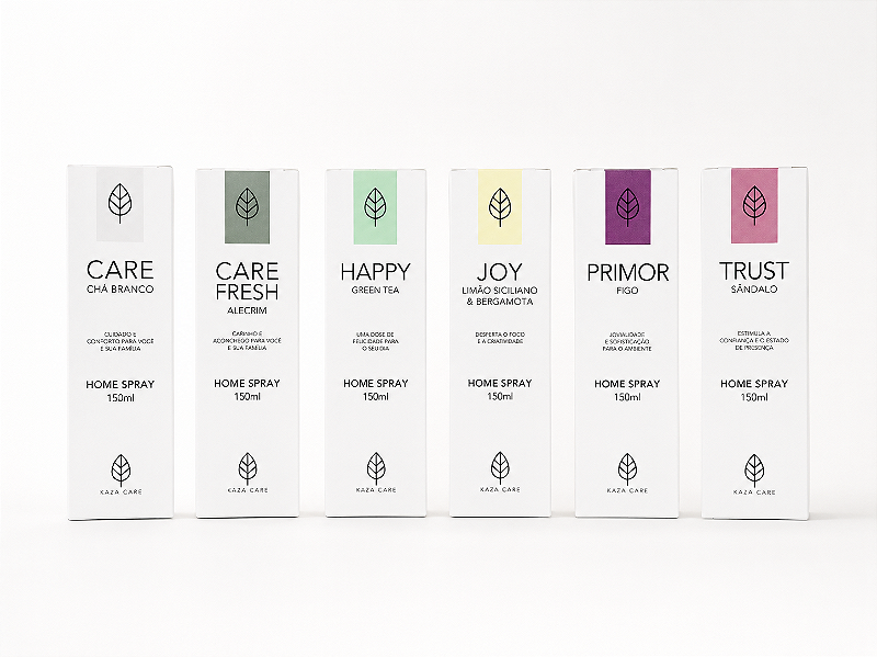 Kit 6 Home Spray 150ml (1 unidade de cada perfume)