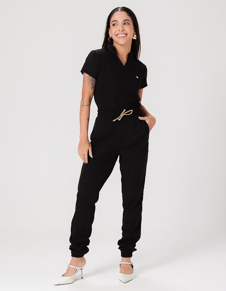 Scrub Feminino Lírio Preto — foto 5