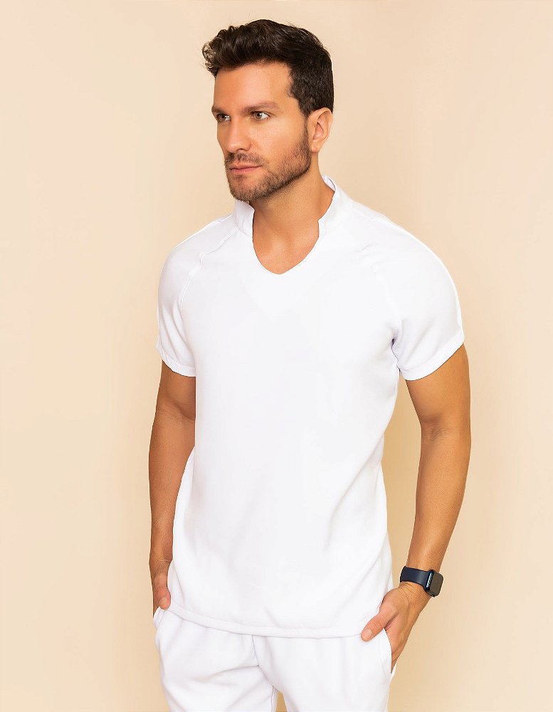 Scrub Masculino Ônix Branco — foto 2