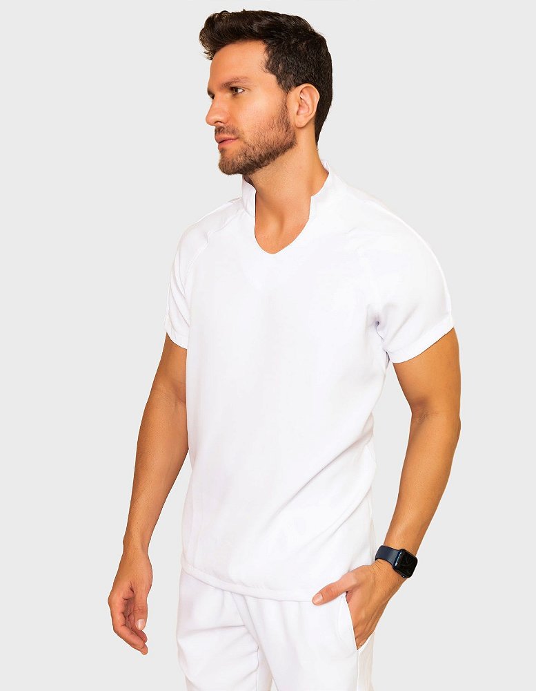 Scrub Masculino Ônix Branco — foto 1