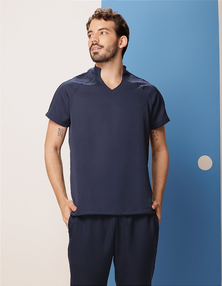 Scrub Masculino Ônix Marinho — foto 5