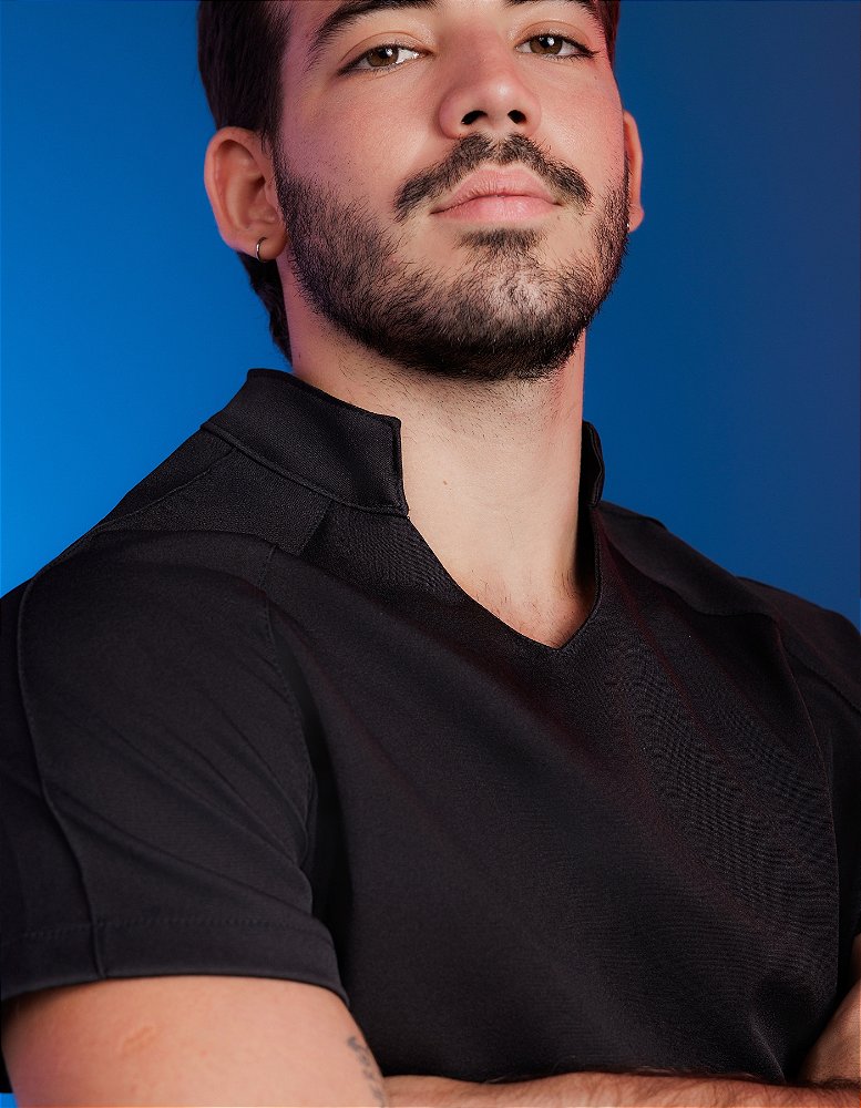 Scrub Masculino Ônix Preto — foto 2