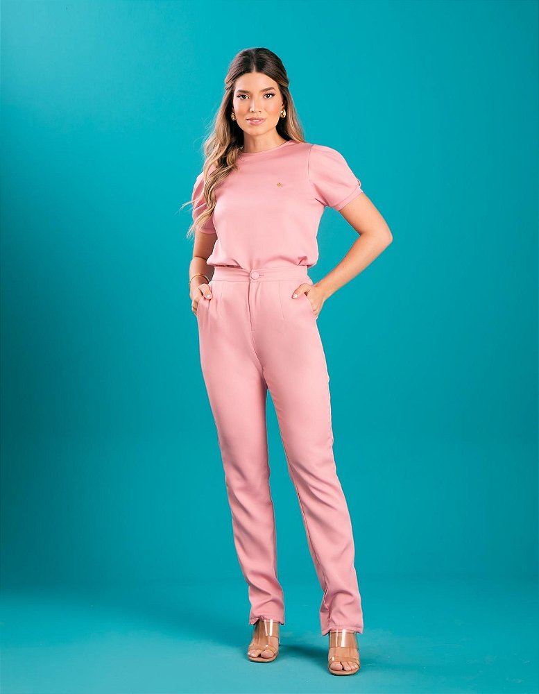 Scrub Feminino Hortênsia Rosé — foto 4