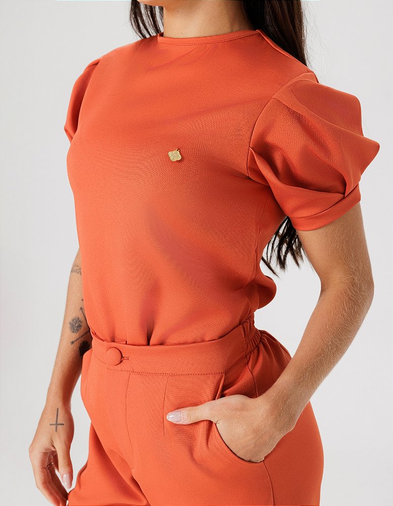 Scrub Feminino Hortênsia Terracota — foto 6