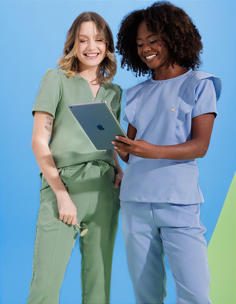 Scrub Feminino Lily Verde Pistache — foto 7