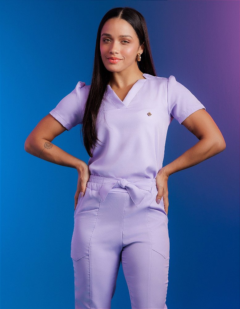 Scrub Feminino Lily Lilás — foto 11
