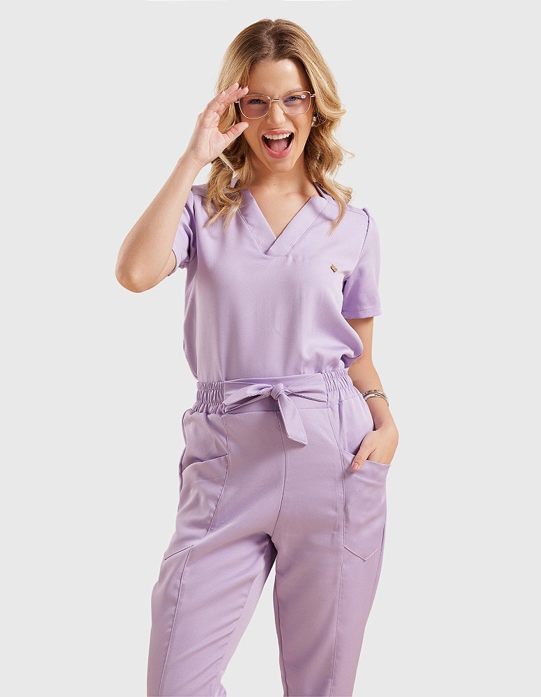 Scrub Feminino Lily Lilás — foto 1