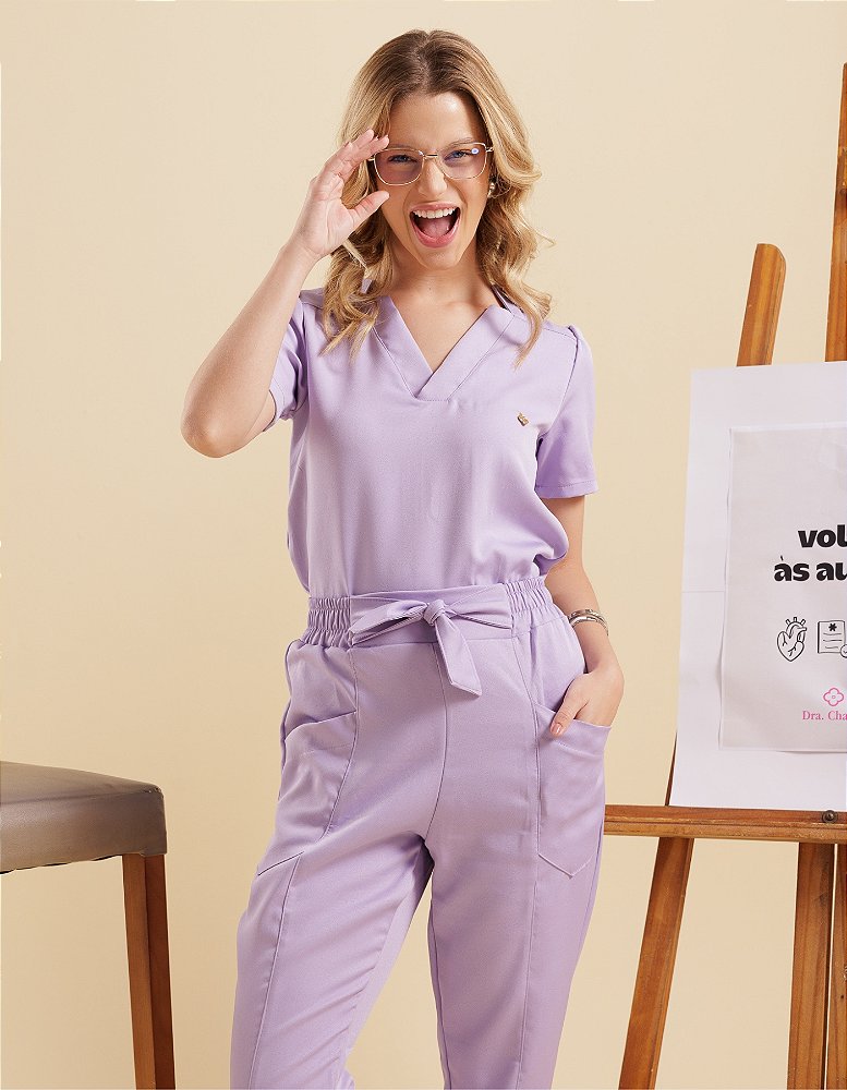 Scrub Feminino Lily Lilás — foto 6