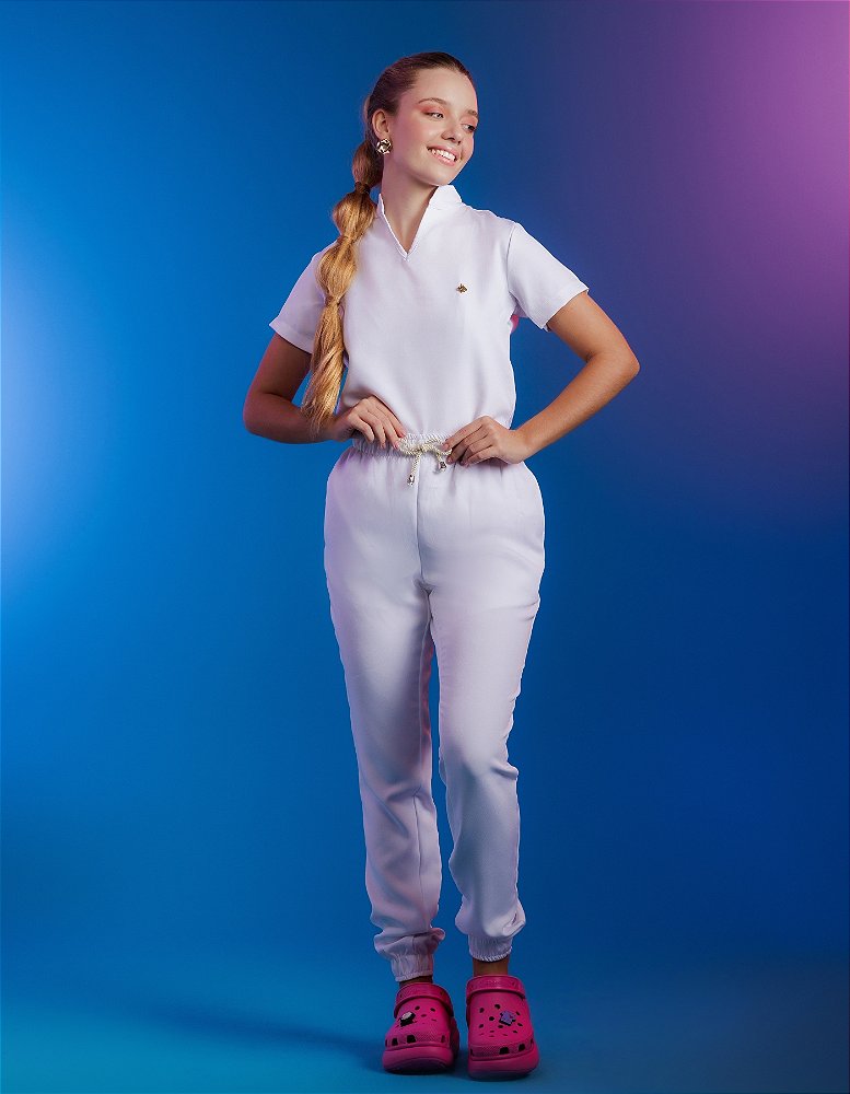 Scrub Feminino Lírio Branco — foto 7