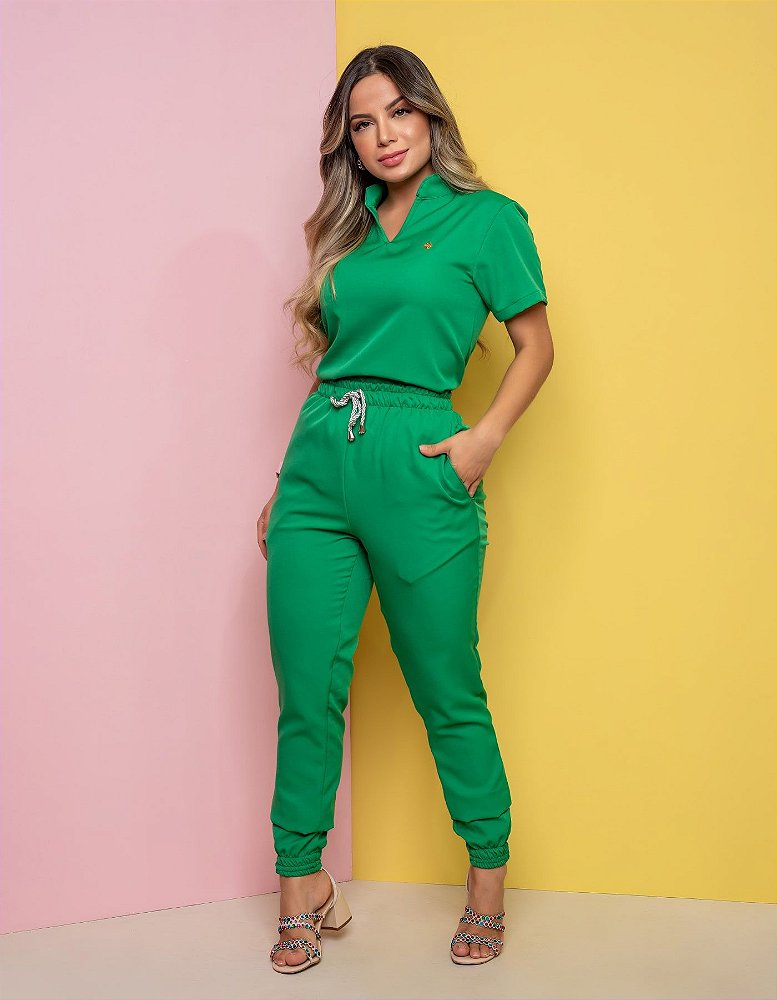 Scrub Feminino Lírio Verde Bandeira — foto 6