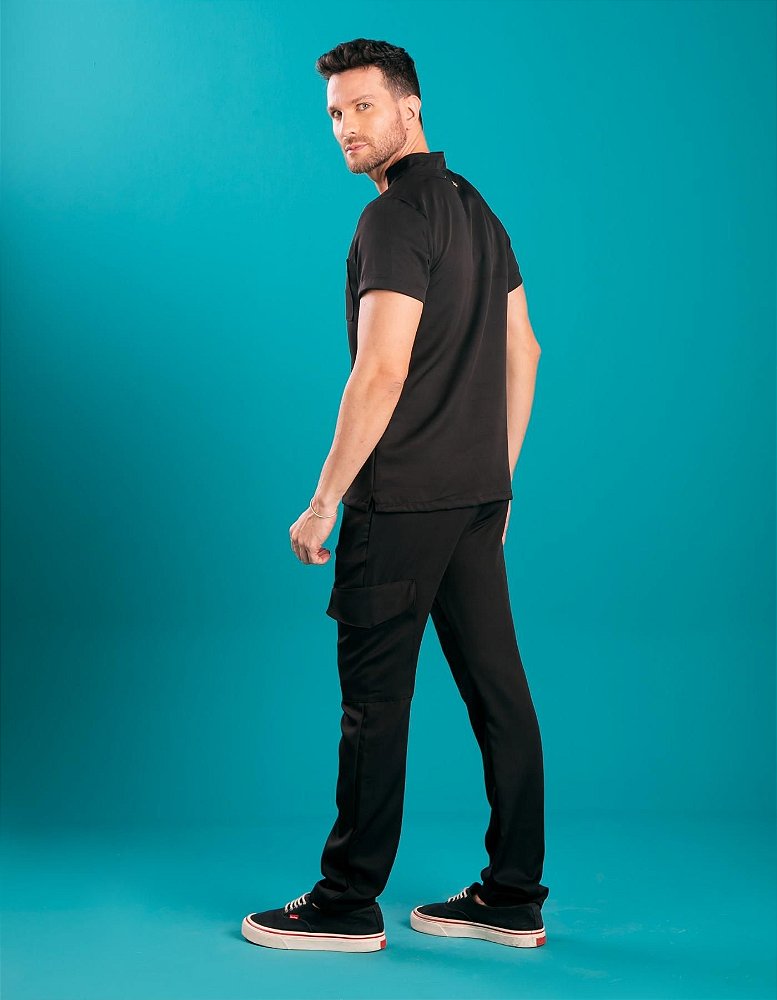 Scrub Masculino Harry Preto — foto 2