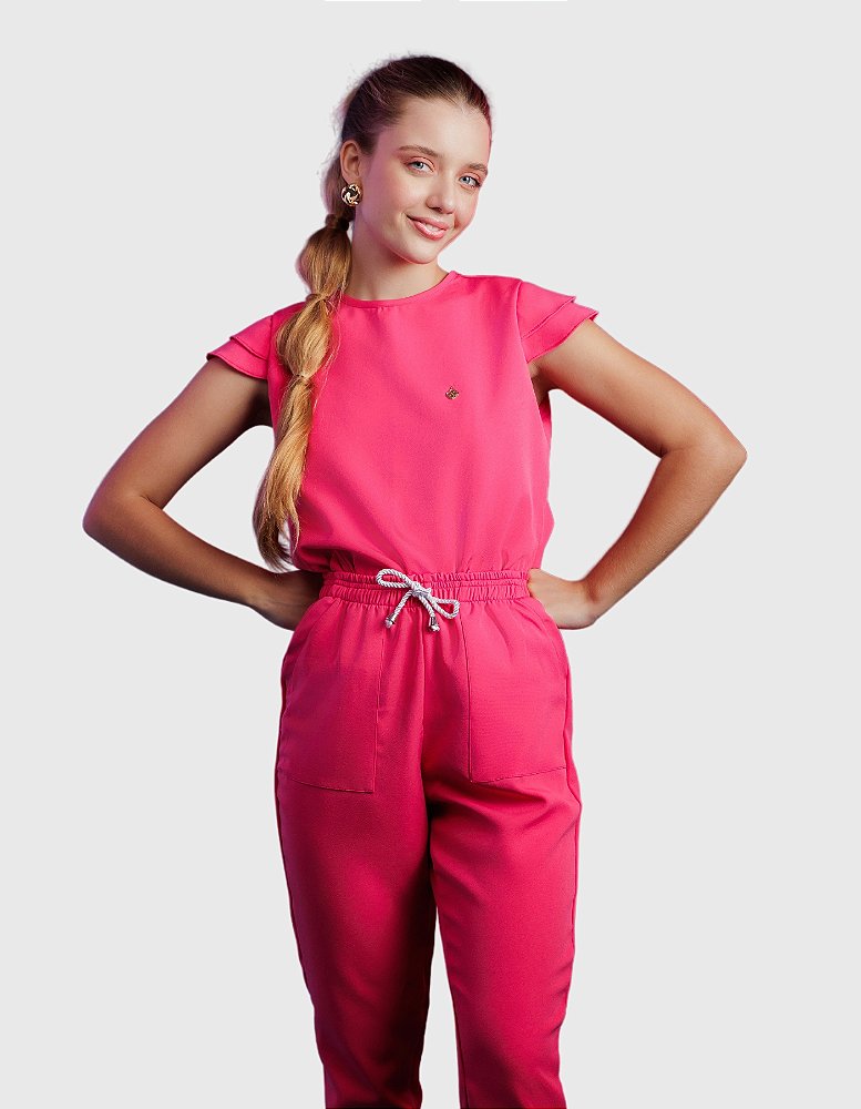 Scrub Feminino Flora Rosa Punch — foto 1