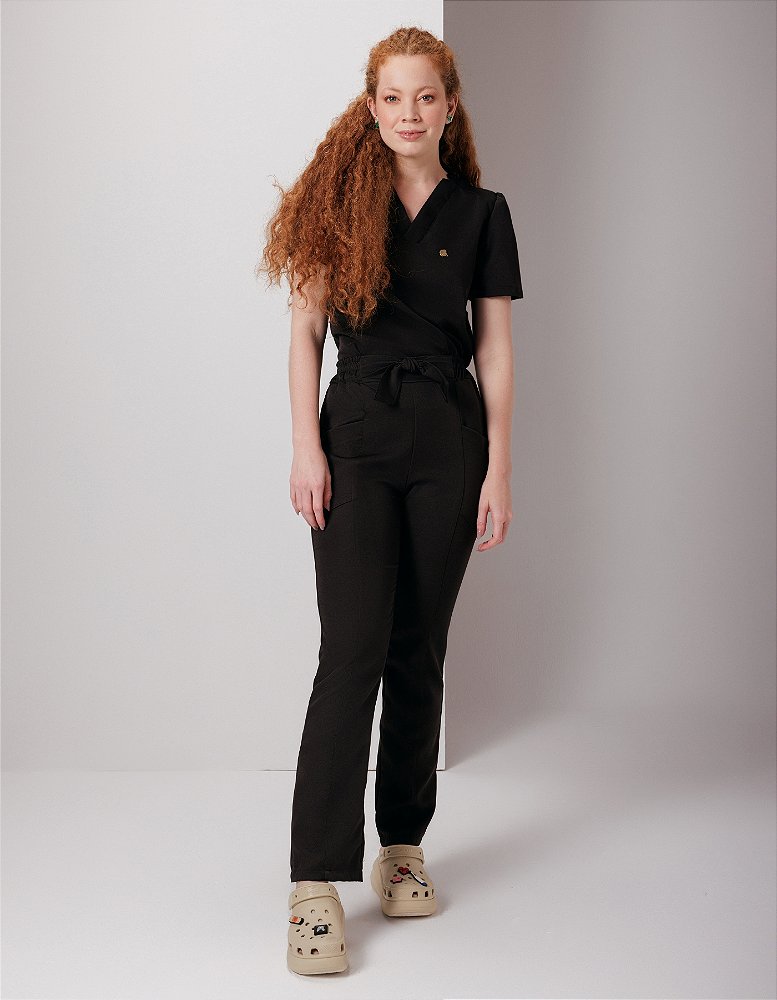 Scrub Feminino Lily Preto — foto 2