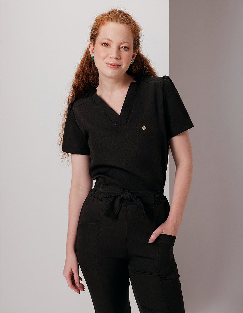 Scrub Feminino Lily Preto — foto 5