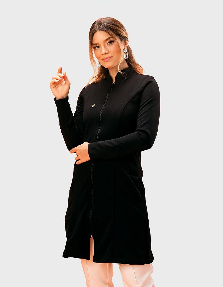 Jaleco Feminino Ava Preto — foto 1