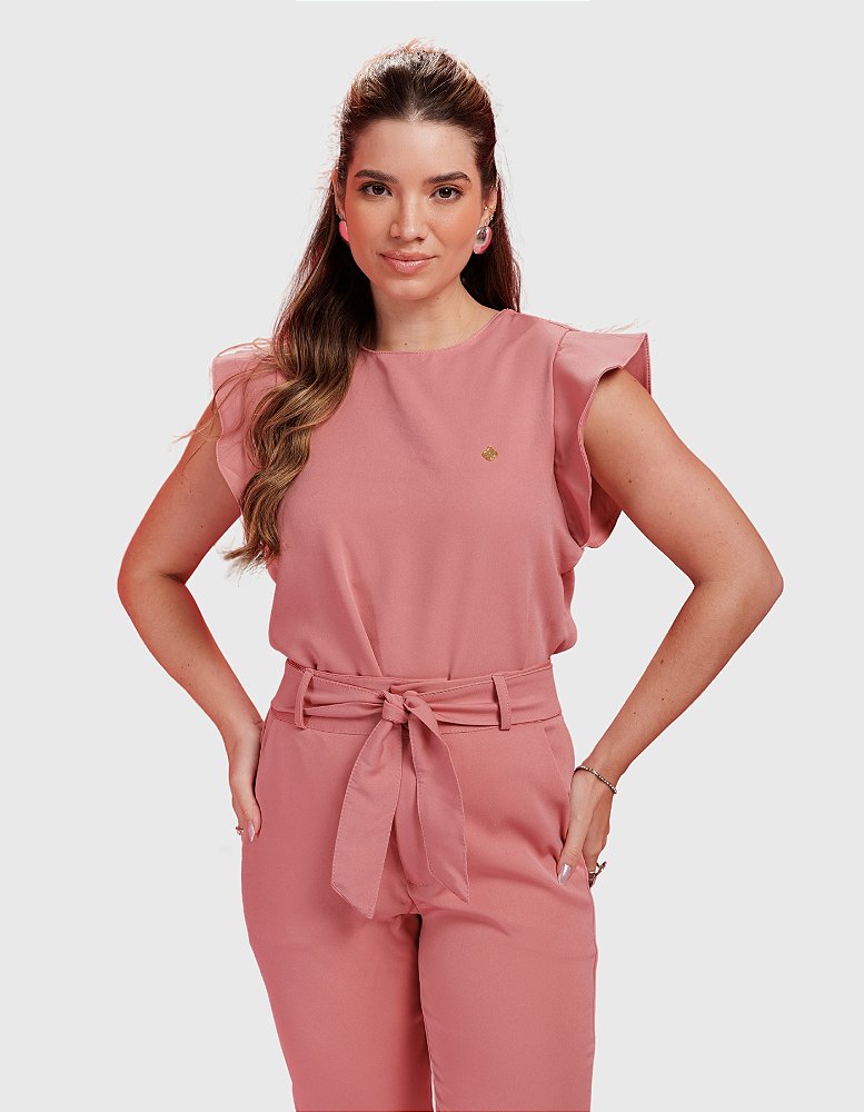 Scrub Feminino Lucy Rosa Barroco — foto 1