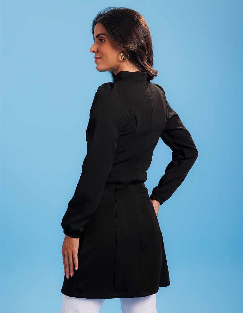 Jaleco Feminino Liza Preto — foto 10