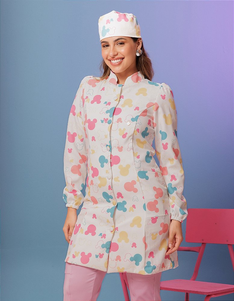 Jaleco Feminino Liza New Mickey — foto 8