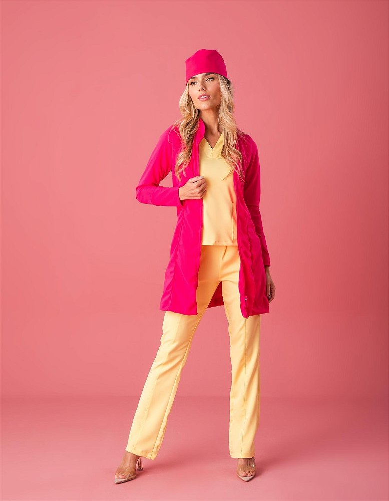 Jaleco Feminino Ava Pink — foto 2