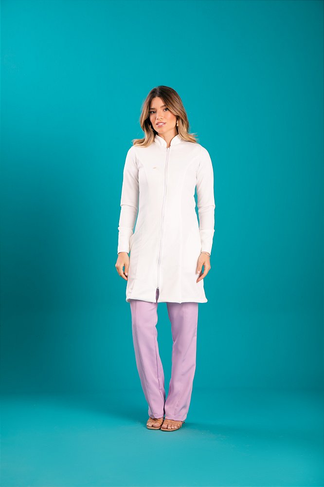 Jaleco Feminino Ava Branco — foto 5