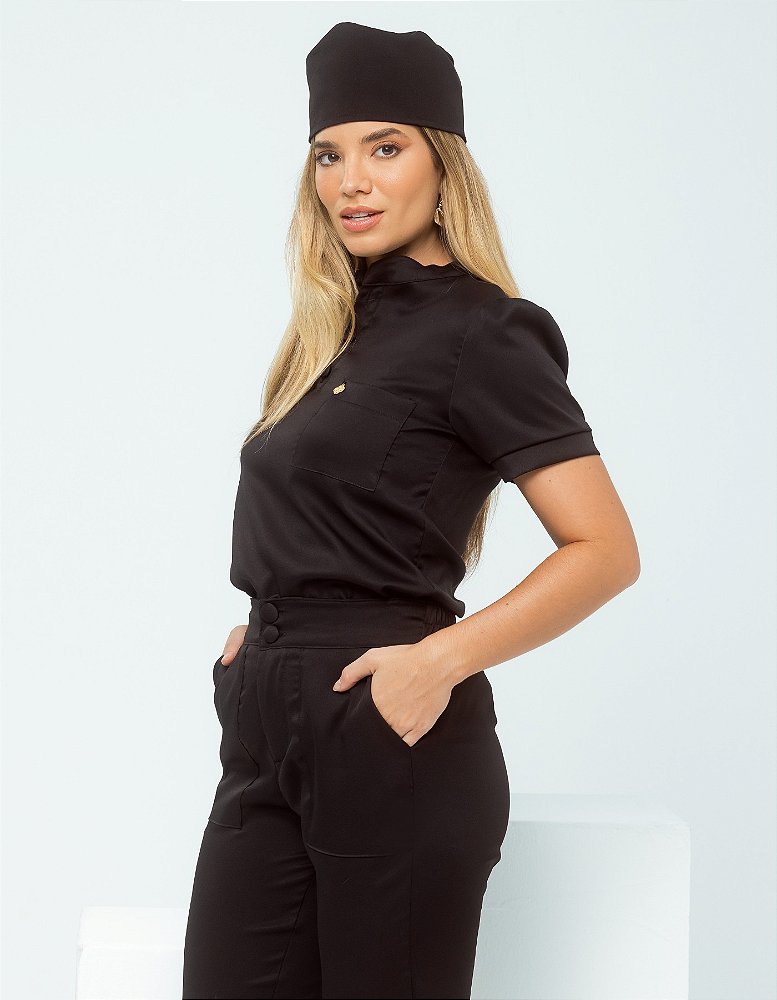 Scrub Feminino Emily Preto — foto 5