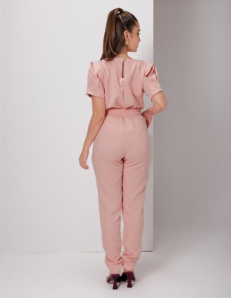 Scrub Feminino Selena Rosa Seco — foto 3