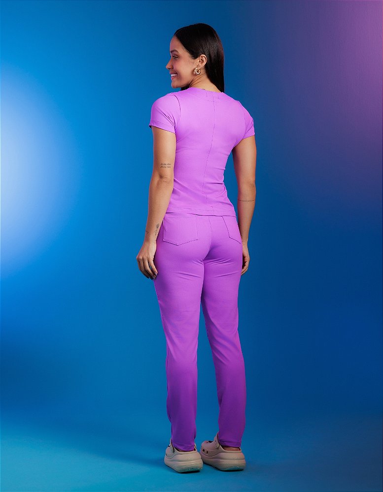 Scrub Feminino Moove Violeta — foto 3