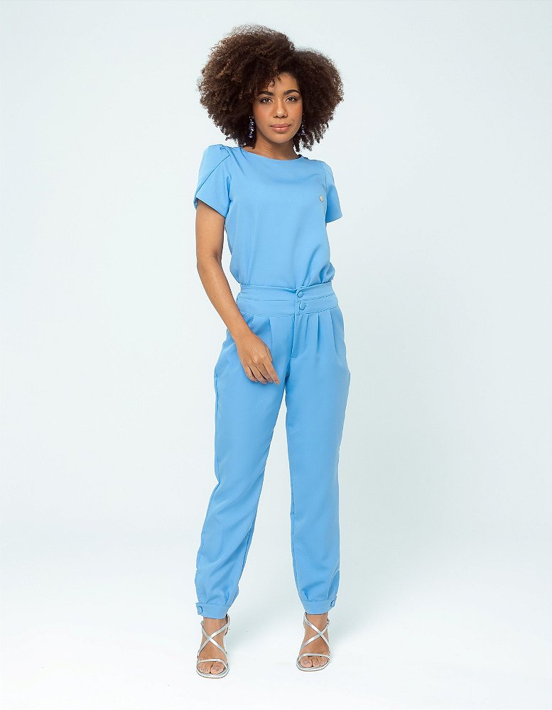 Scrub Feminino New Gisele Azul New — foto 4