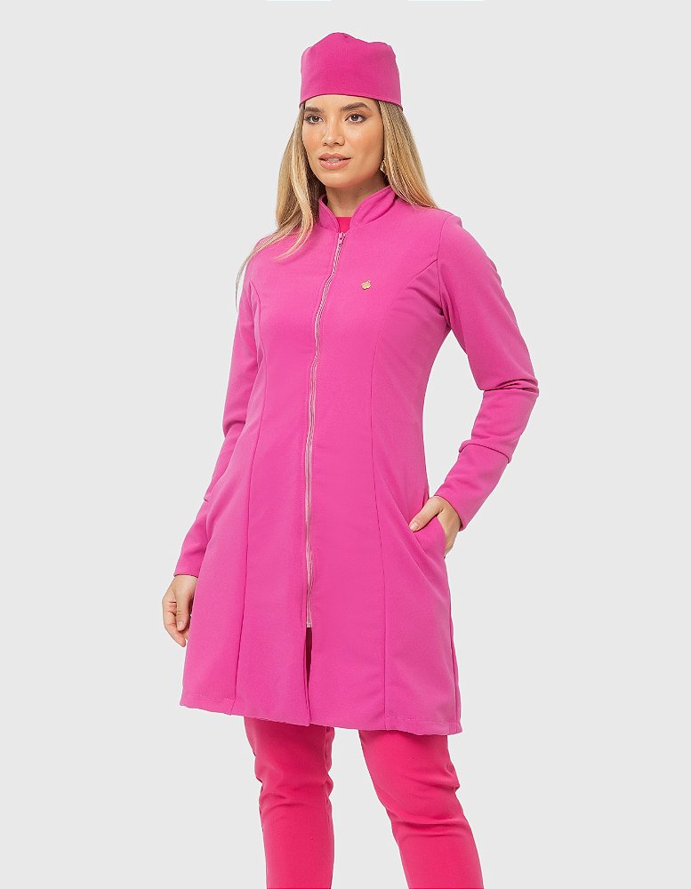 Jaleco Feminino Ava Rosa Ploc — foto 1