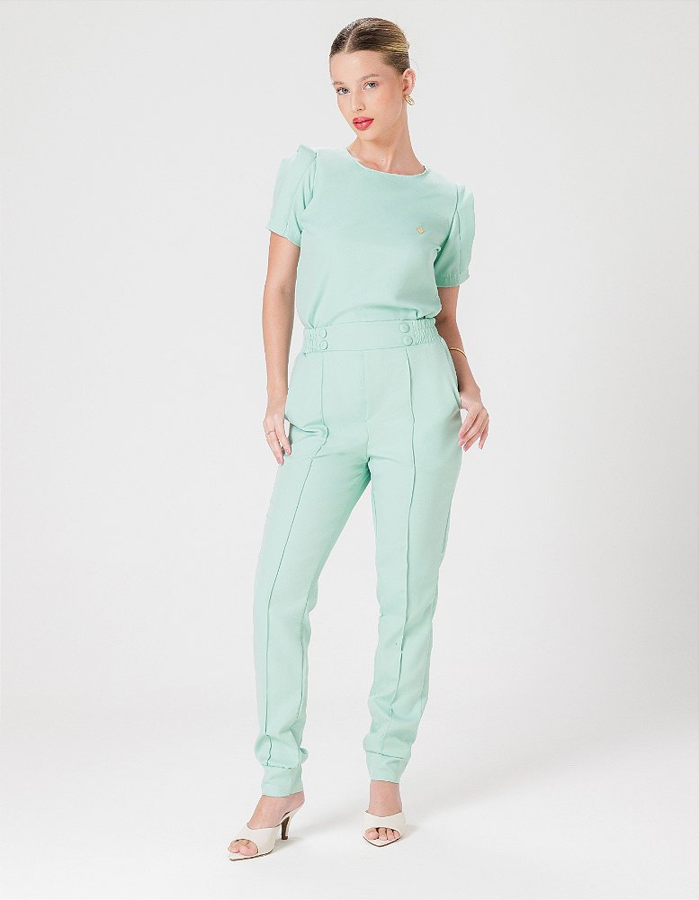 Scrub Feminino Selena Verde Mar — foto 3
