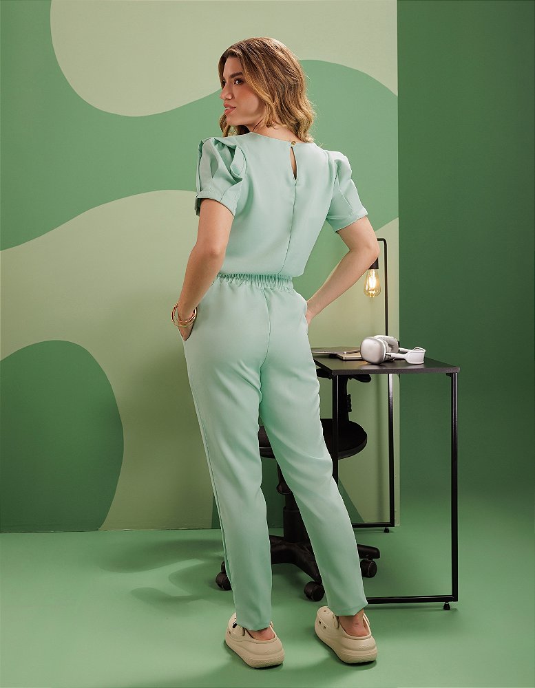 Scrub Feminino Selena Verde Mar — foto 8