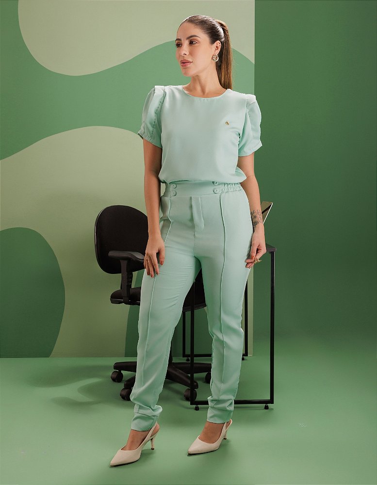 Scrub Feminino Selena Verde Mar — foto 9